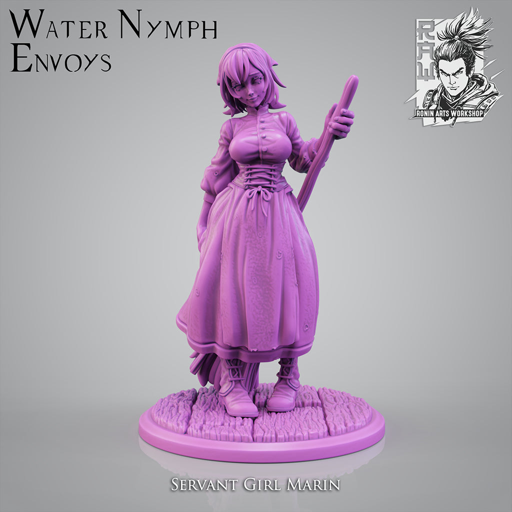 Resin Miniature - Marin - Shapeshifting Mermaid Infiltrator Dual