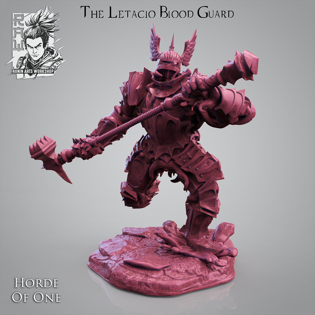 Resin Miniature - Demon Knight - Horde of One