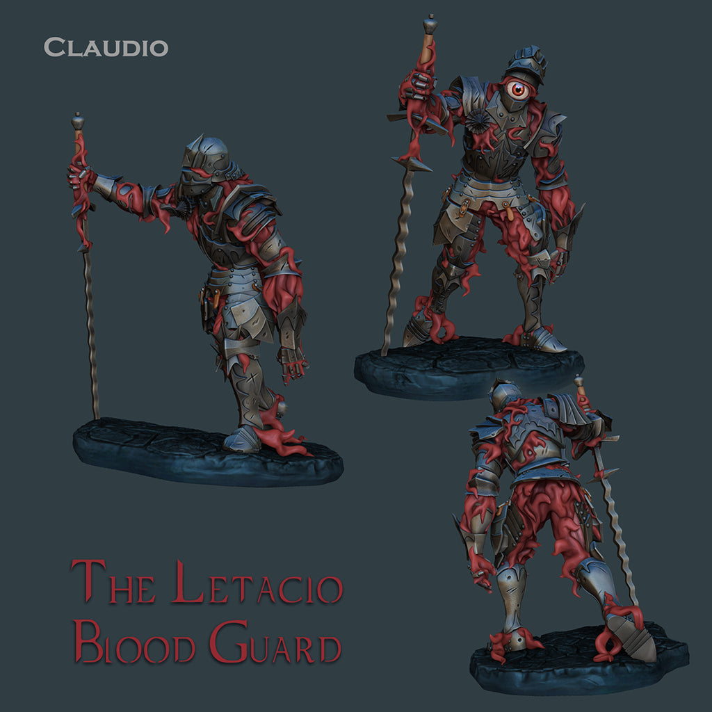 Resin Miniature - Demon Knight Claudio