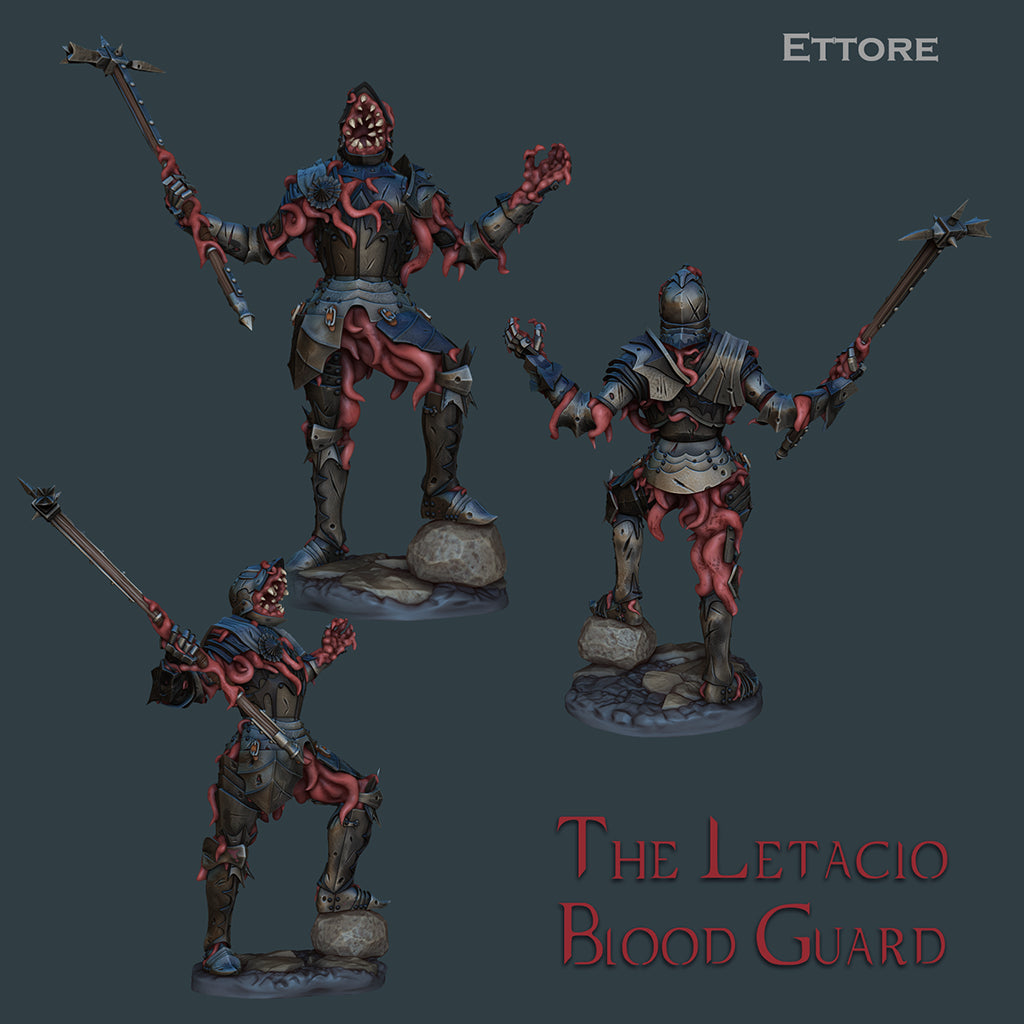 Resin Miniature - Demon Knight Ettore