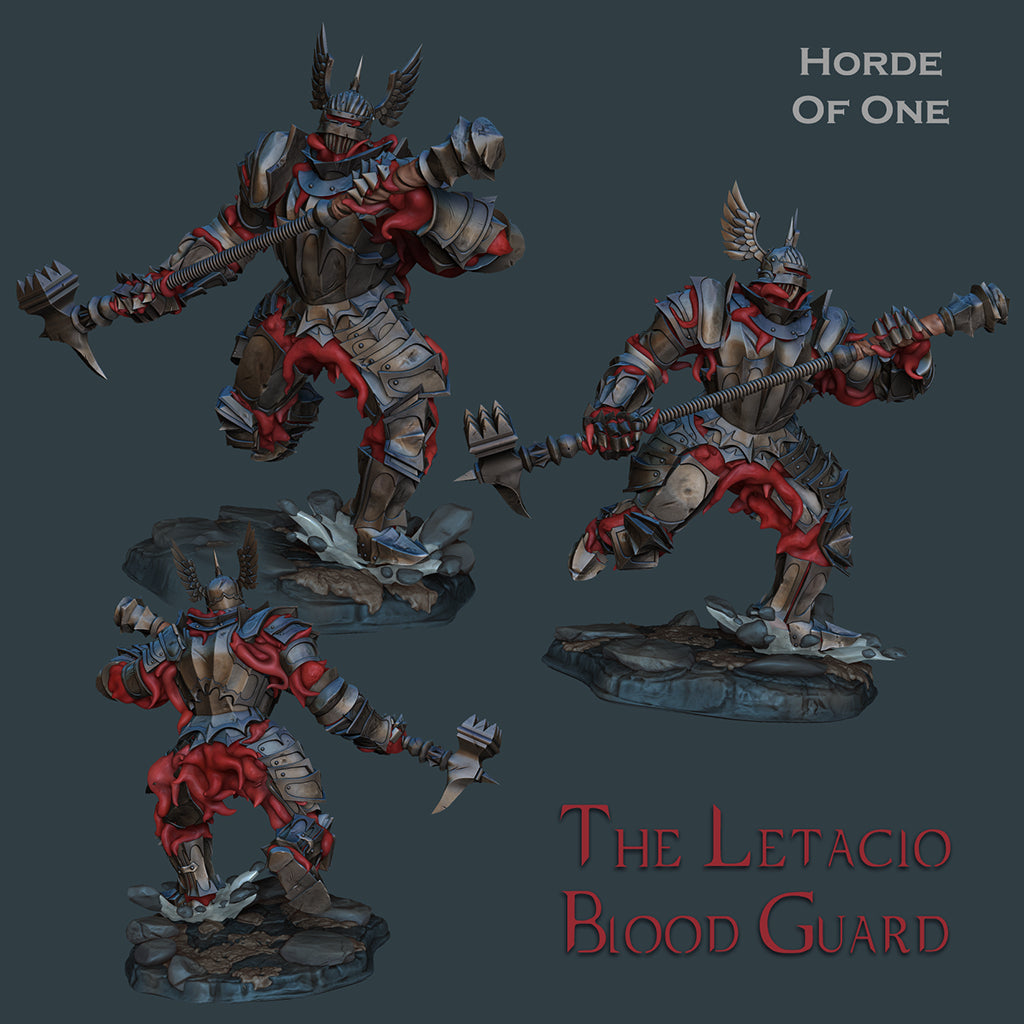 Resin Miniature - Demon Knight - Horde of One