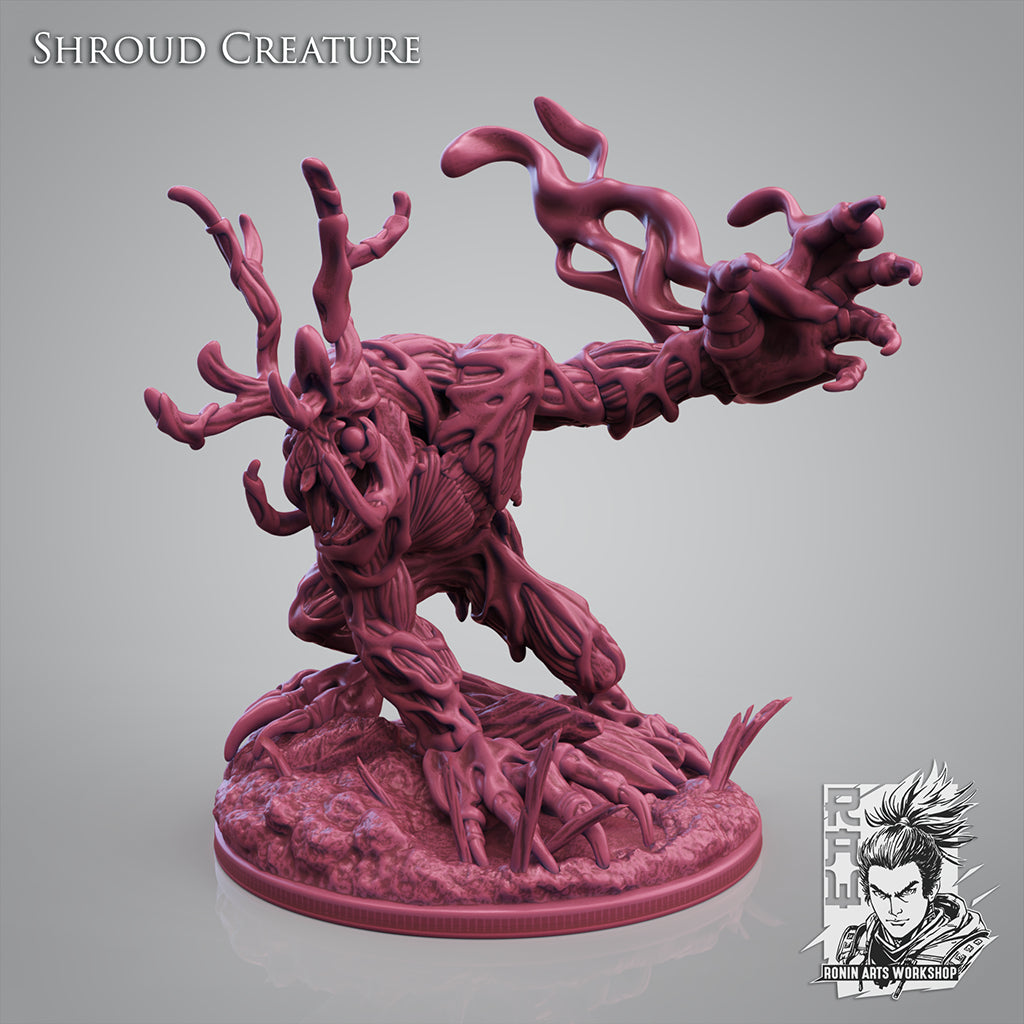 Resin Miniature - Shroud Creature - Shadow Monster