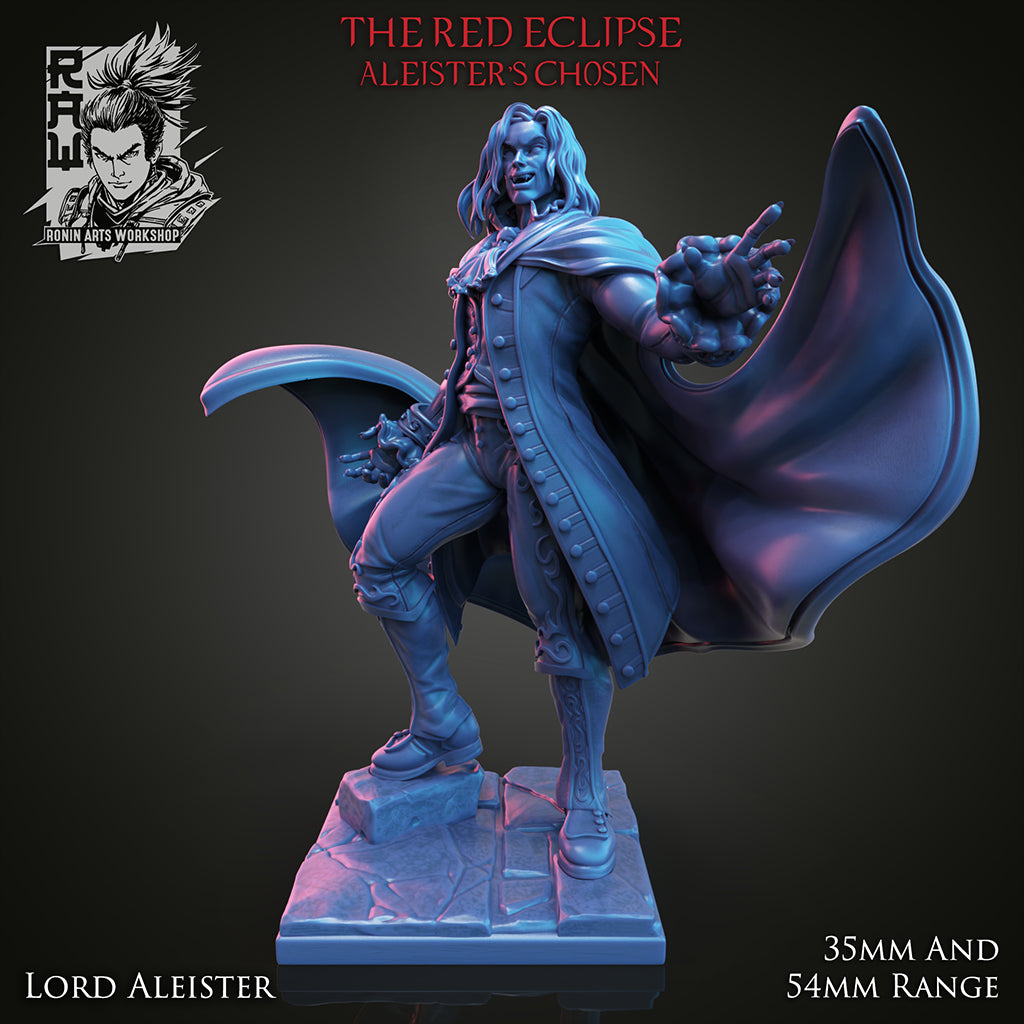 Resin Miniature - Vampire Lord Aleister