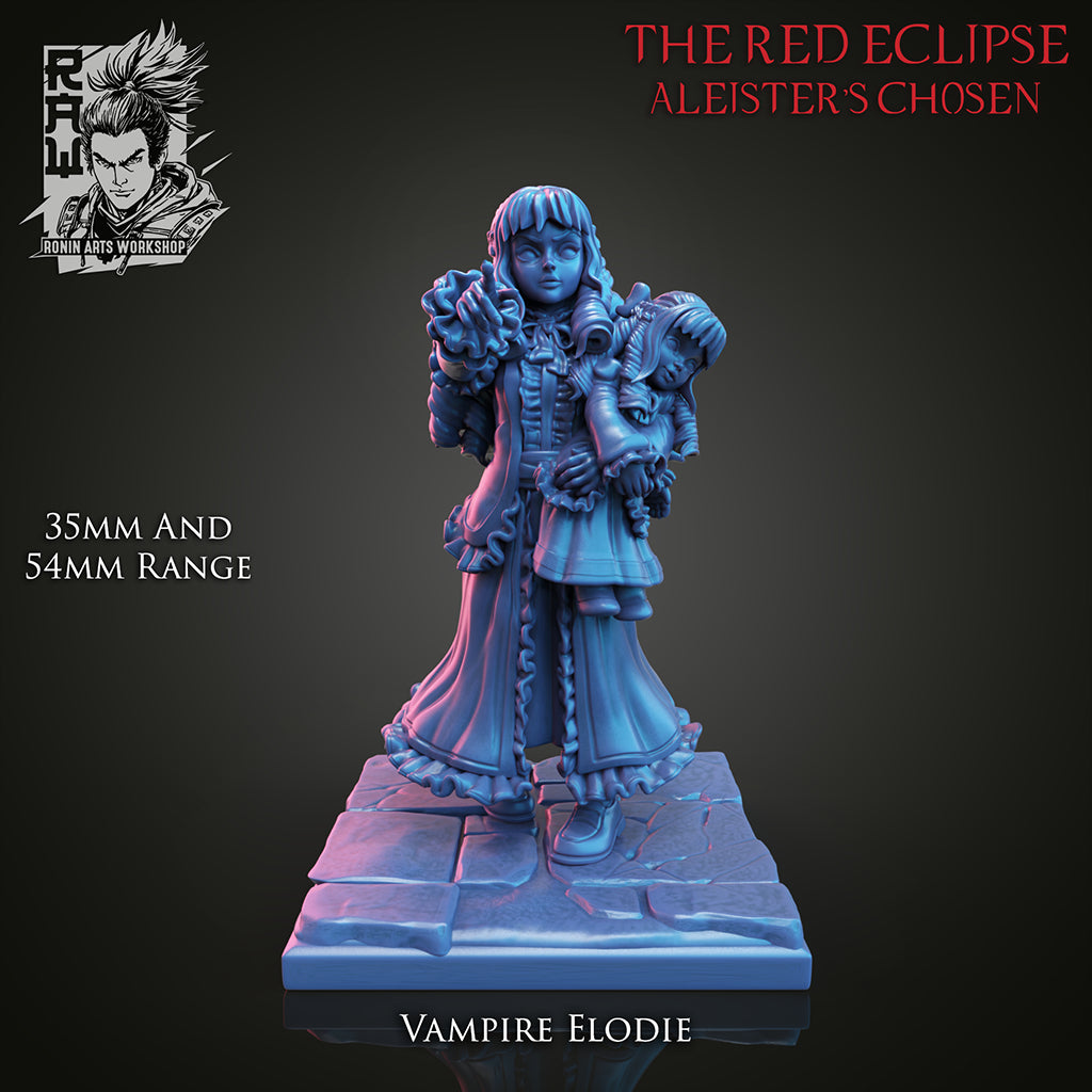 Resin Miniature - Vampire Elodie