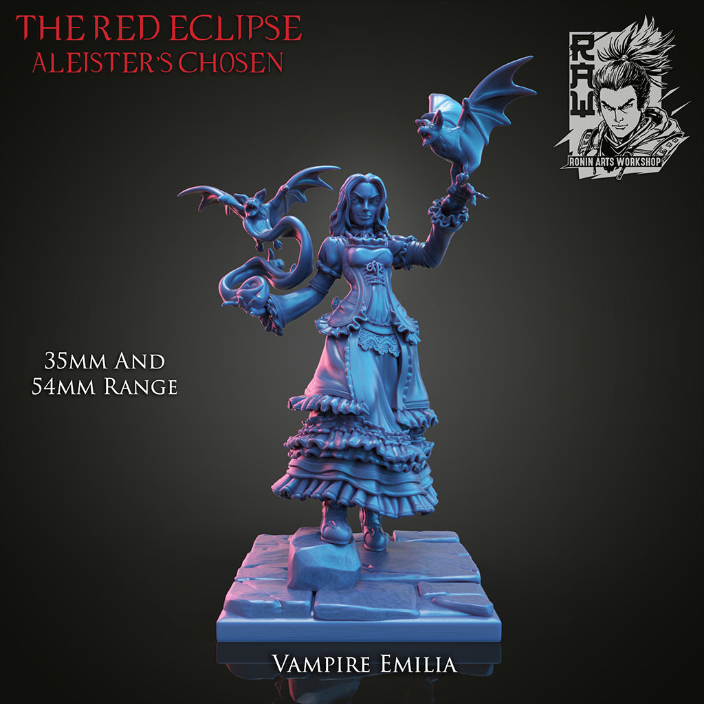Resin Miniature - Vampire Emilia