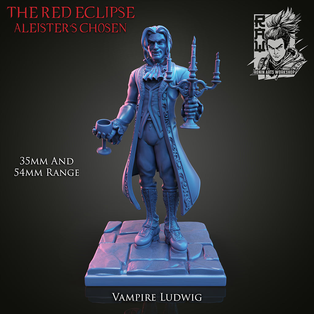 Resin Miniature - Vampire Ludwig