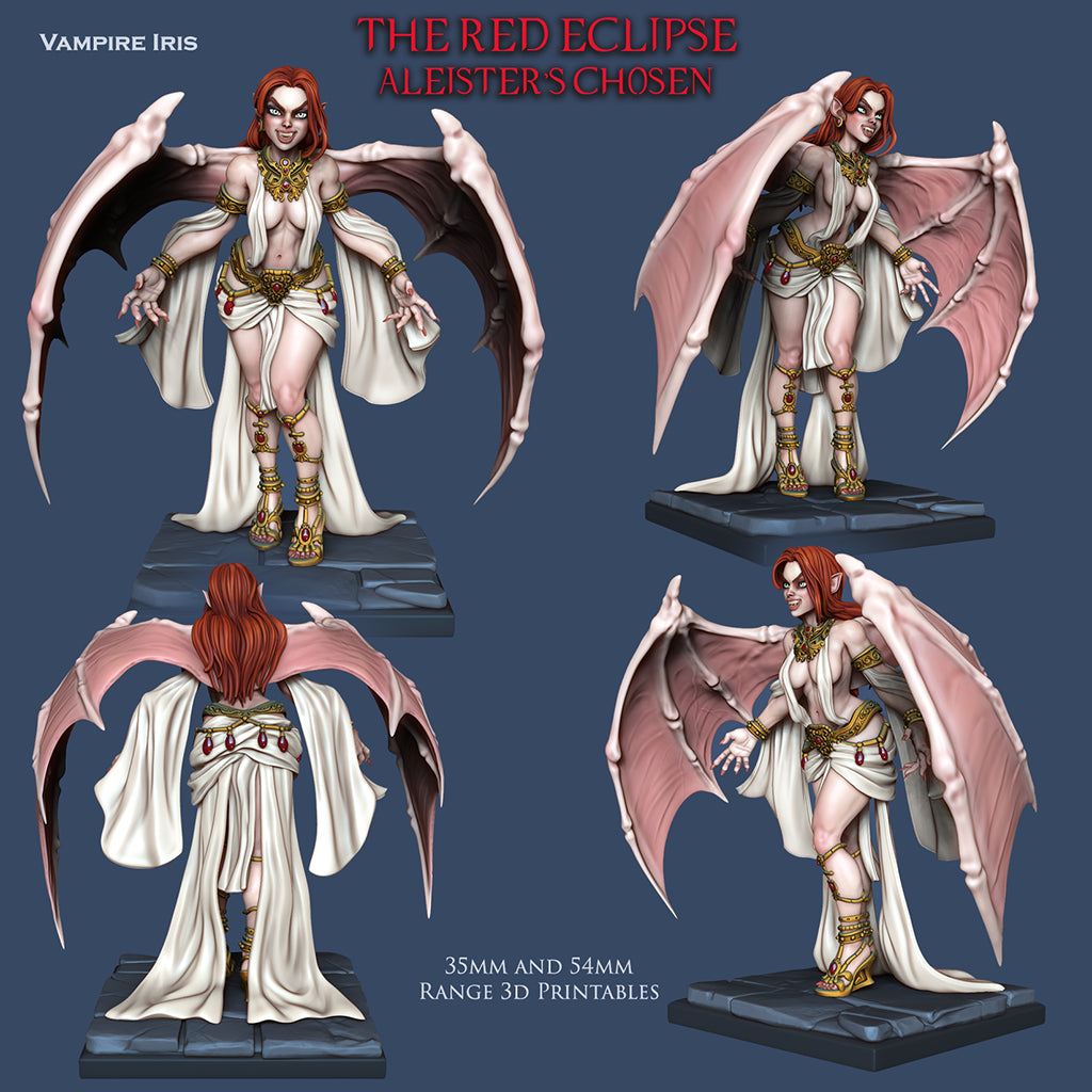 Resin Miniature - Vampire Bride Iris