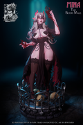 Resin Miniature - Mina The Bloodmage Pin Up