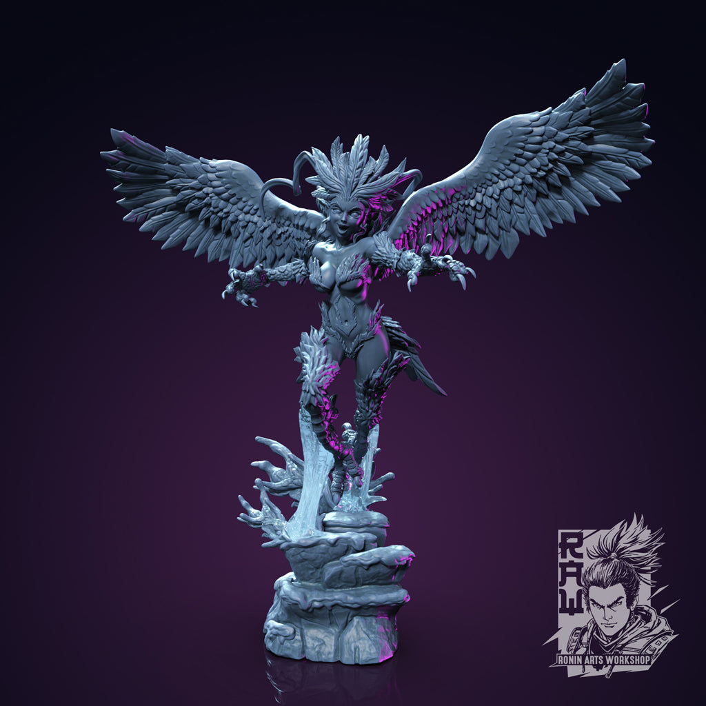 Resin Miniature - Dhyla The Harpy