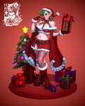 Resin Miniature - Polina (Xmas Elf) Pin Up