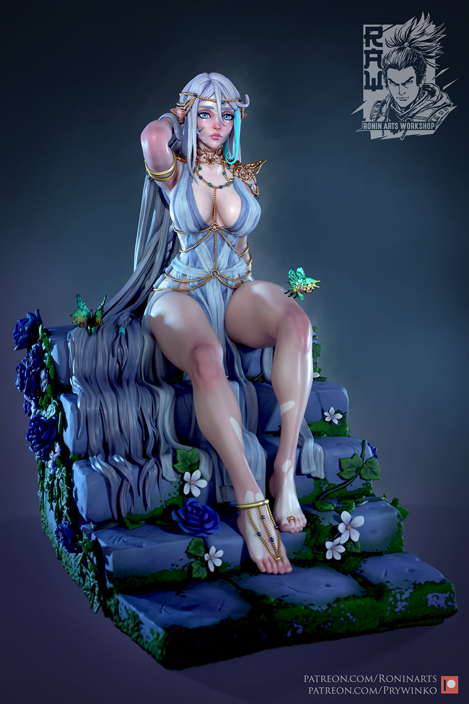 Resin Miniature - Ridia Pin Up