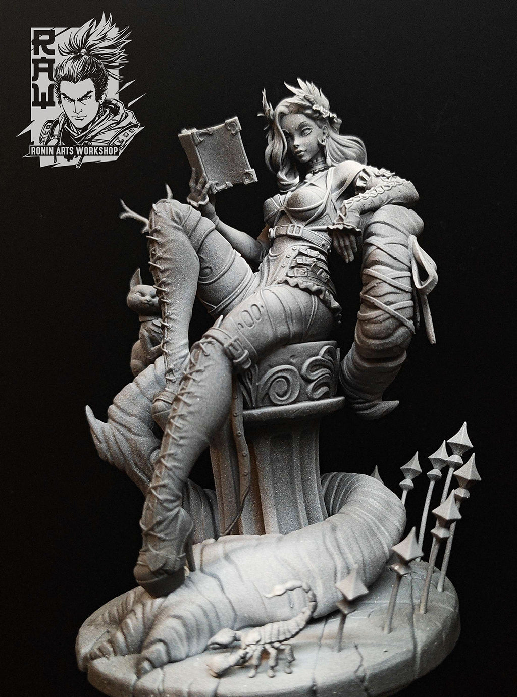 Resin Miniature - Rosine Pin Up