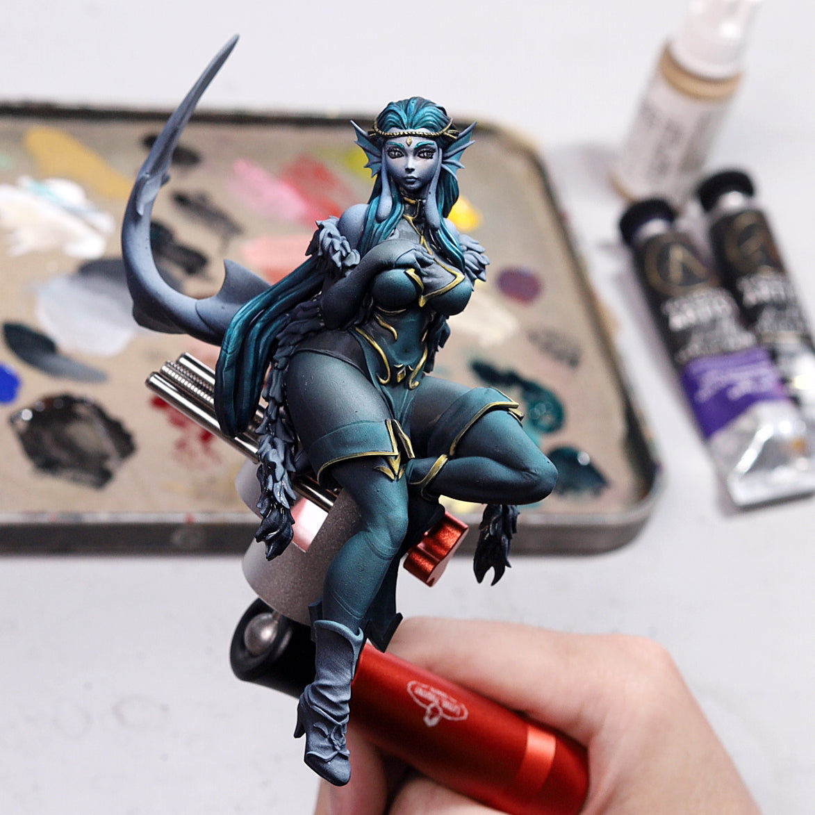 Resin Miniature - Kisara The Siren Pin-Up