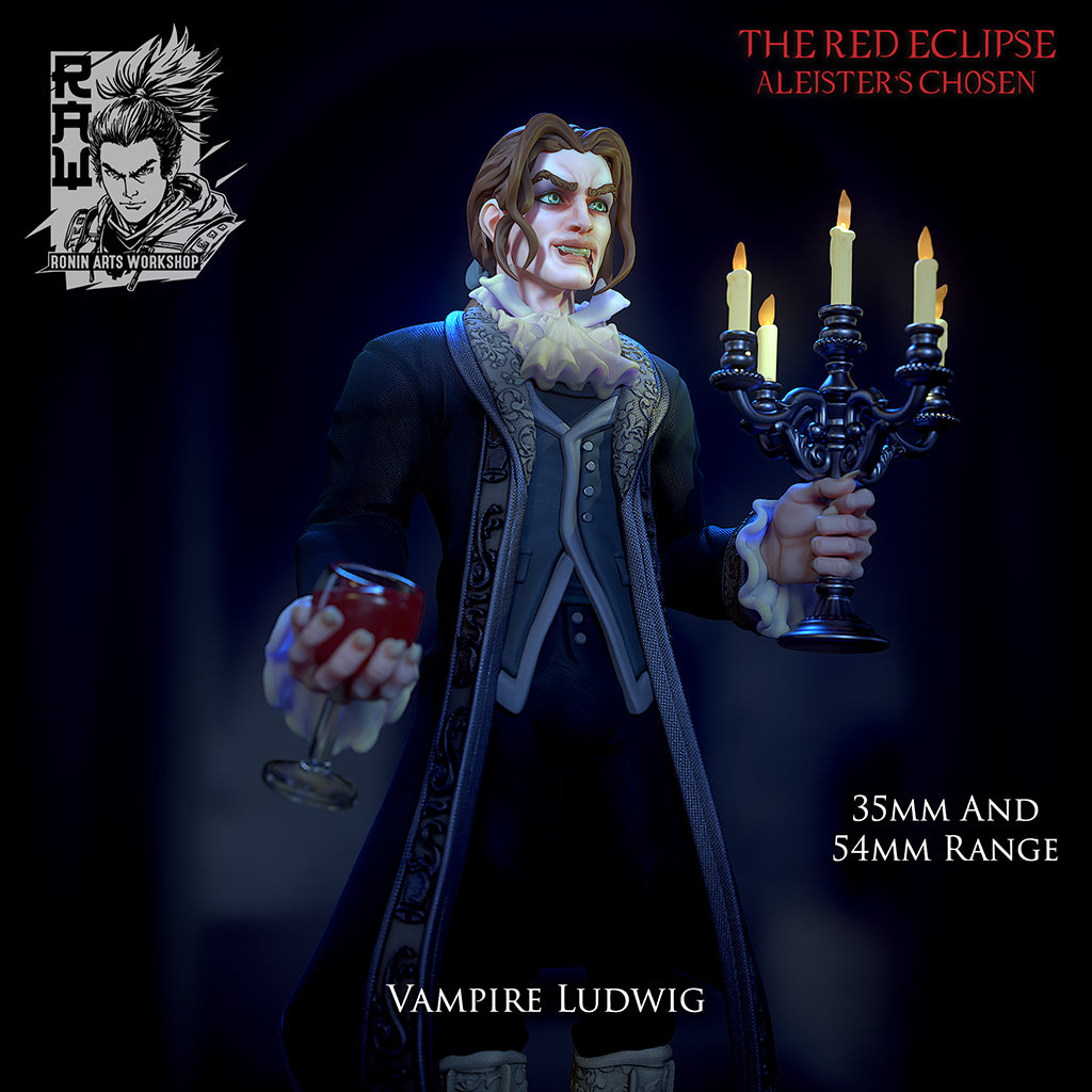 Resin Miniature - Vampire Ludwig