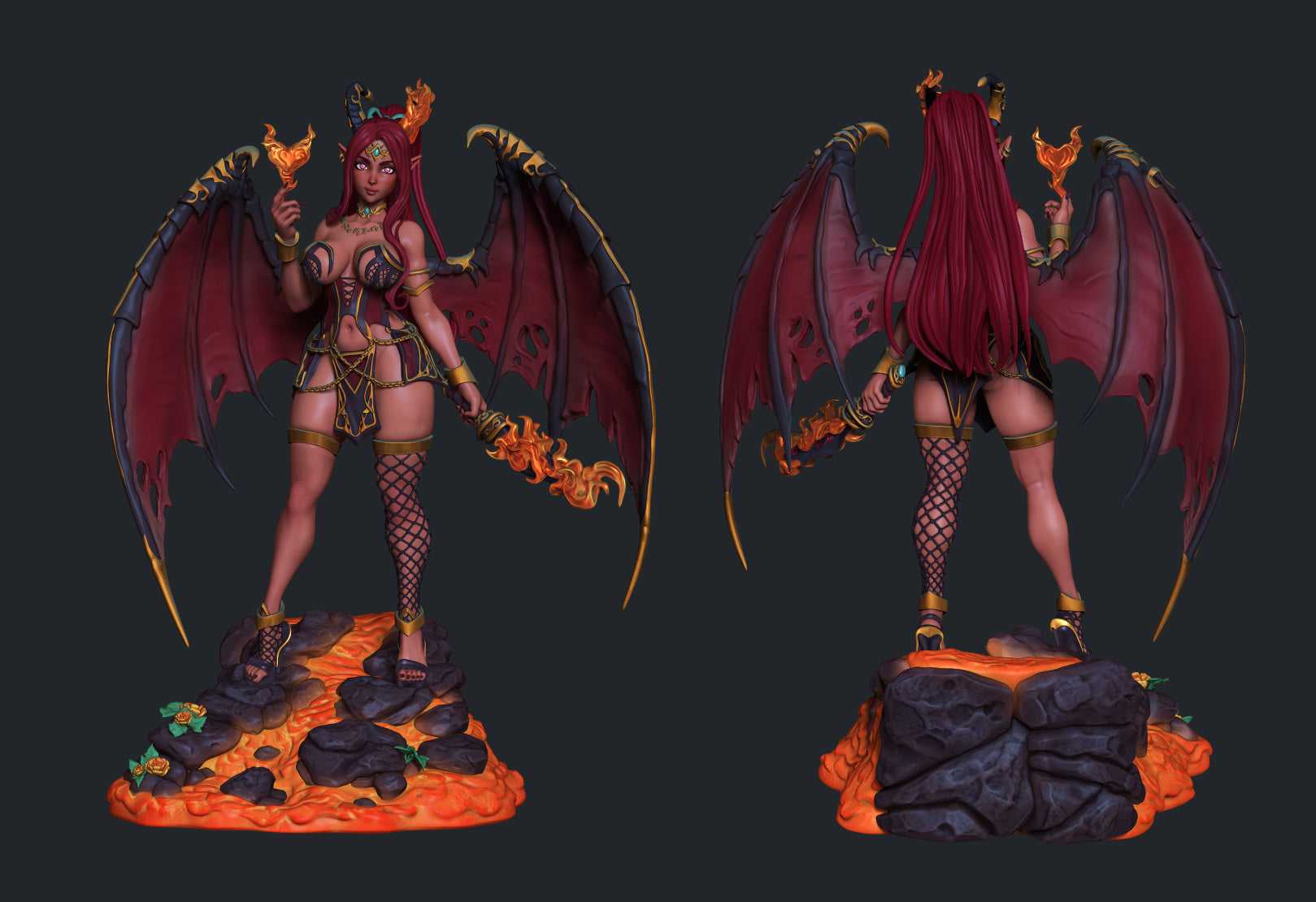 Resin Miniature - Voxlyn Bliss