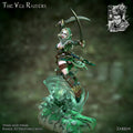 Resin Miniature - Zareen - Blade Dancer Forest Elf